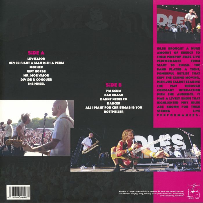 Live at Pinkpop 20th June 2026 - Idles