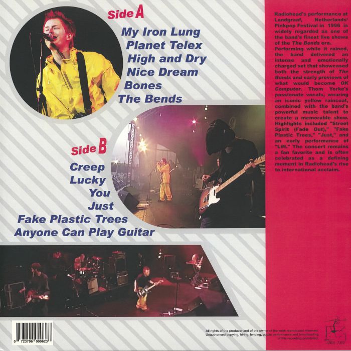 Live at Pinkpop 1996 - Radiohead