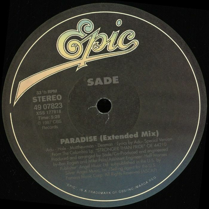 Paradise - Sade