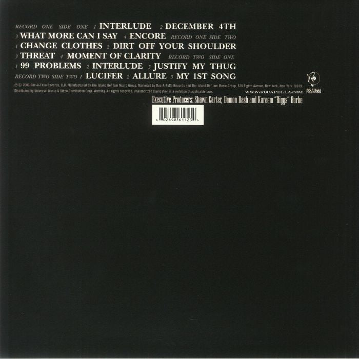 The Black Album - Jay Z
