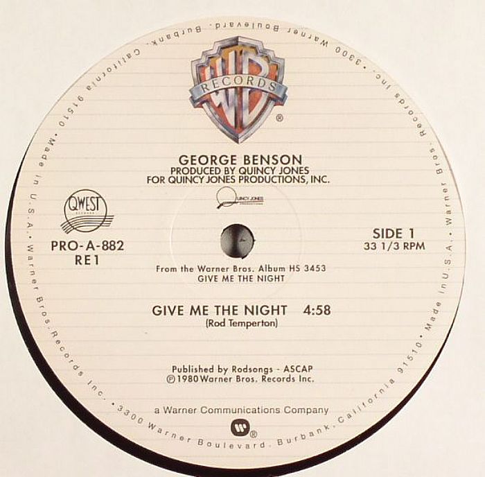 Give Me the Night - George Benson / Rufus / Chaka Khan