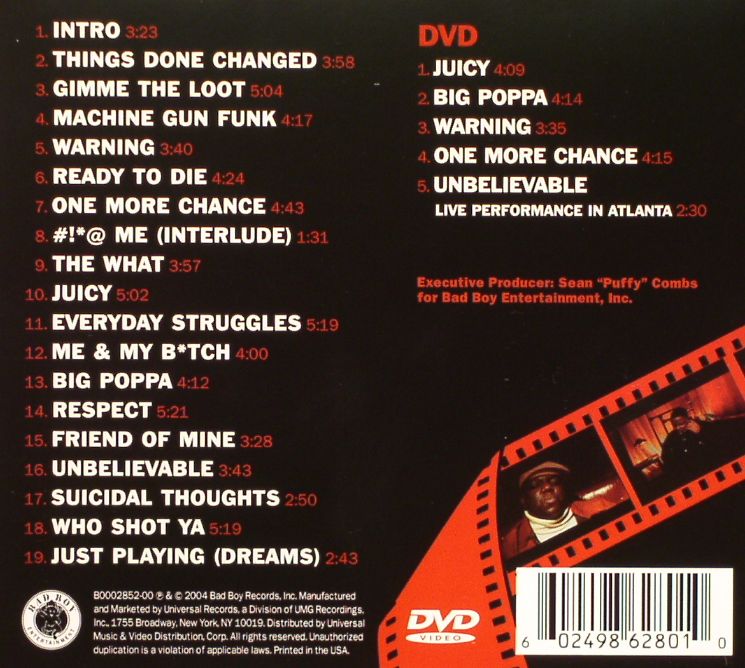 Ready to Die (Remastered) - Notorious Big (CD)
