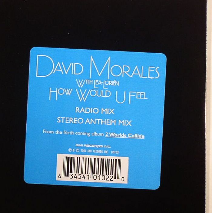 How Would U Feel - David with Lea Lorien Morales (CD)