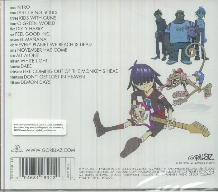 Demon Days - Gorillaz (CD)
