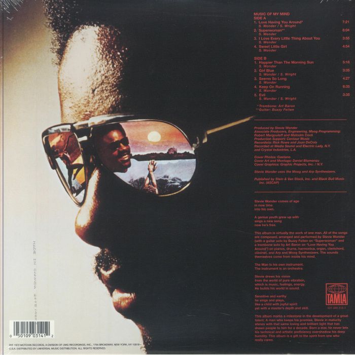 Music of My Mind - Stevie Wonder