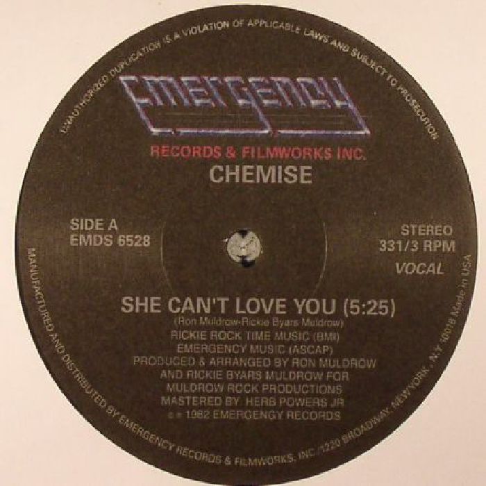 She Can't Love You - Chemise