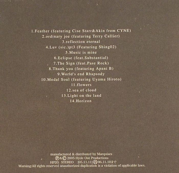 Modal Soul - Nujabes (CD)
