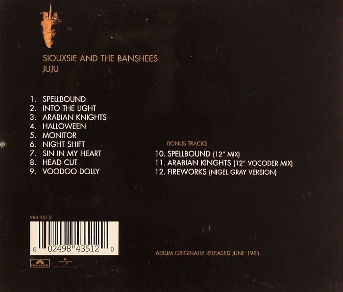 Ju Ju (Remastered) - Siouxsie & the Banshees (CD)
