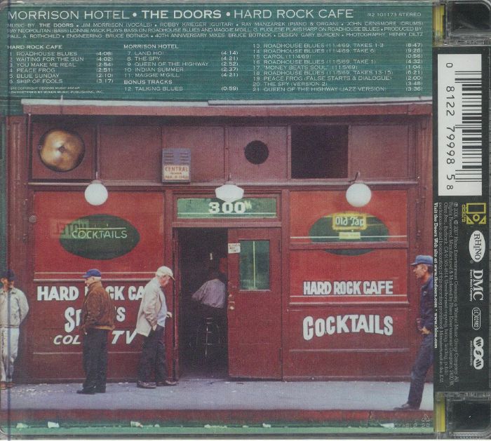 Morrison Hotel (Remastered & Expanded) - The Doors (CD)