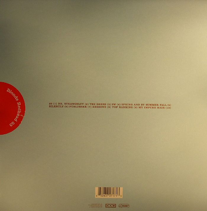 23 - Blonde Redhead