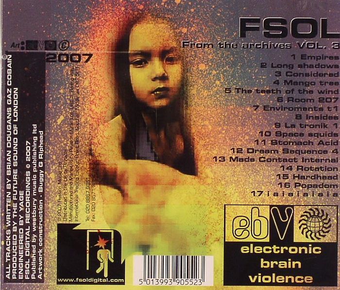 From the Archives - The Future Sound of London (CD)