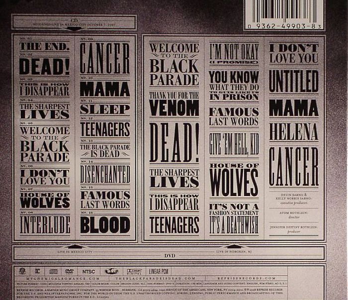 The Black Parade Is Dead! - My Chemical Romance (CD)