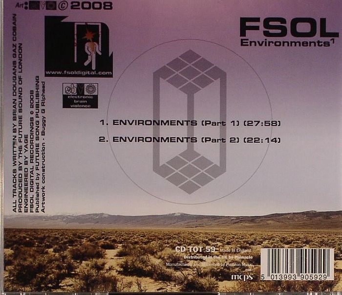 Environments - The Future Sound of London (CD)
