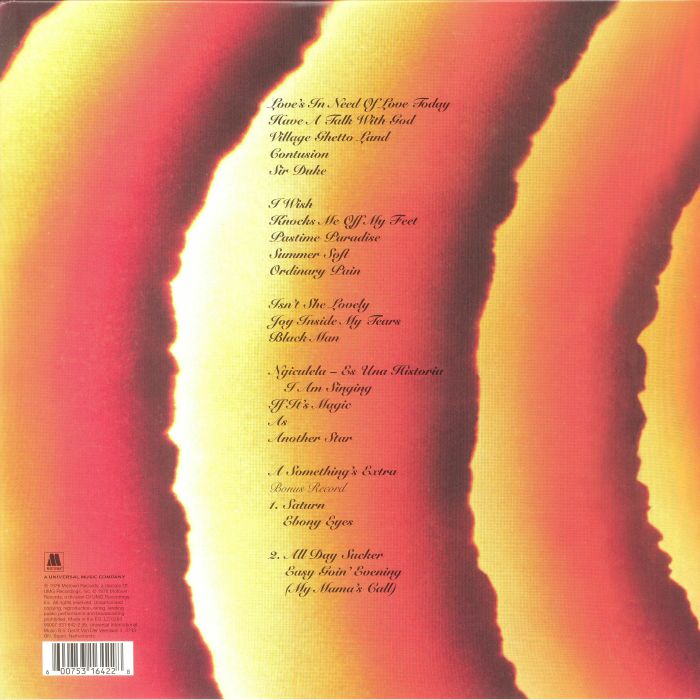 Songs in the Key of Life (Gatefold 2xLP & 7") - Stevie Wonder