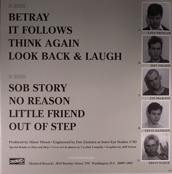 Out of Step - Minor Threat