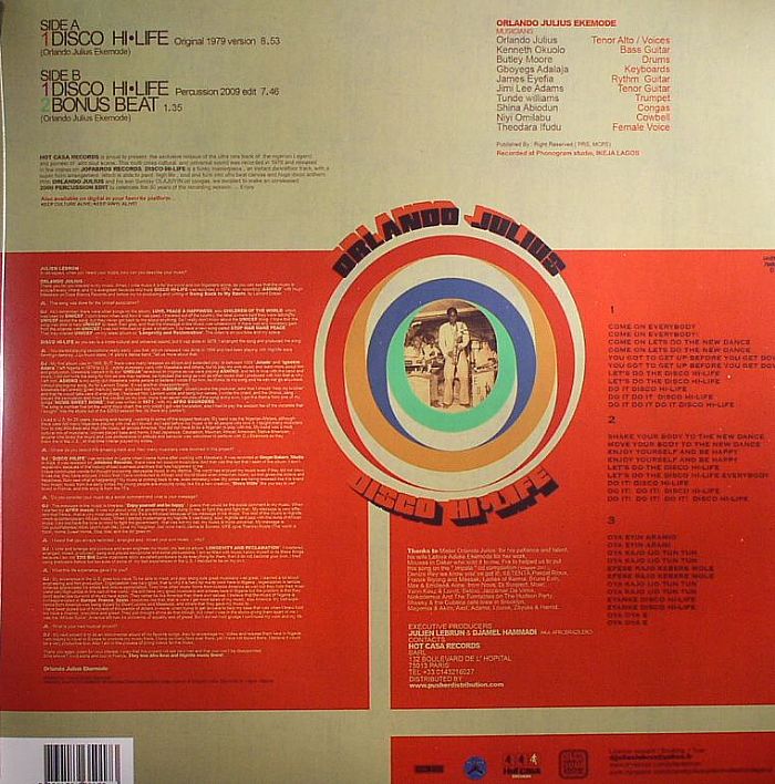 Disco Hi Life - Orlando Julius