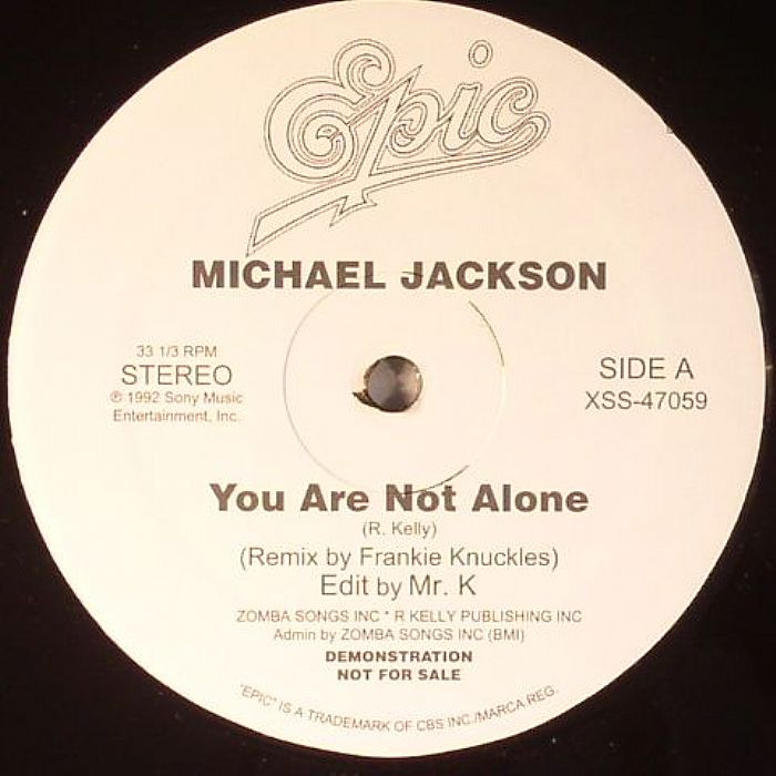 You Are Not Alone - Michael Jackson / Lil Louis