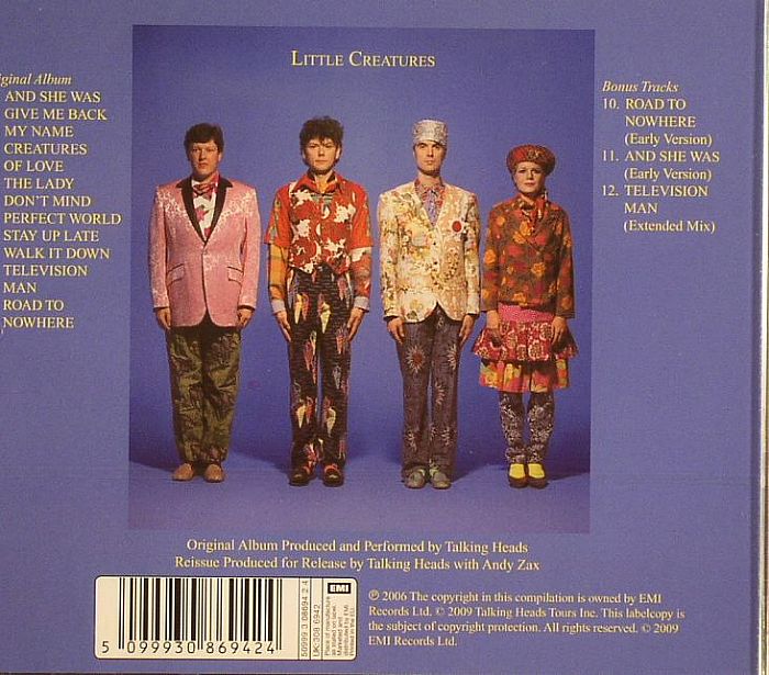 Little Creatures - Talking Heads (CD)