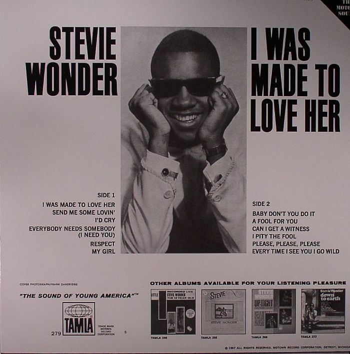 I Was Made to Love Her - Stevie Wonder