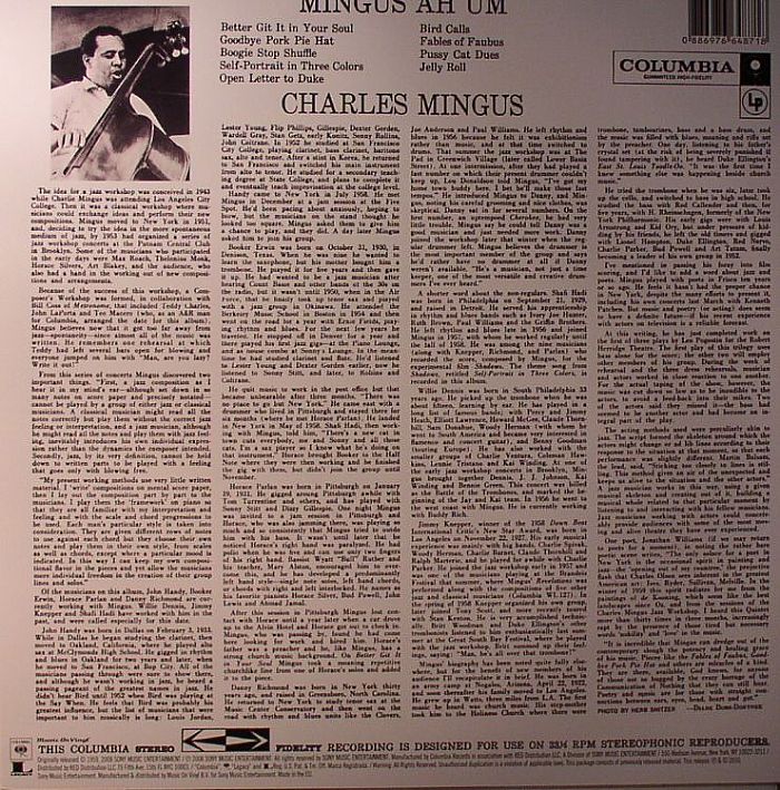 Mingus Ah Um (Remastered) - Charles Mingus