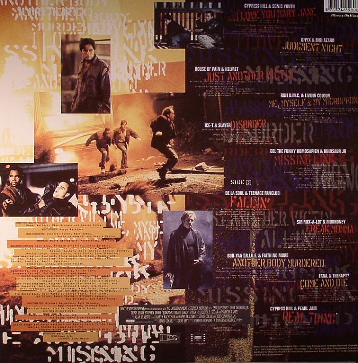 Music from the Motion Picture Judgment Night (Soundtrack) - Various
