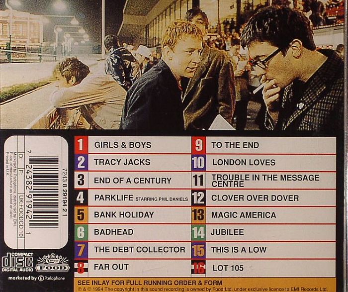 Parklife - Blur (CD)