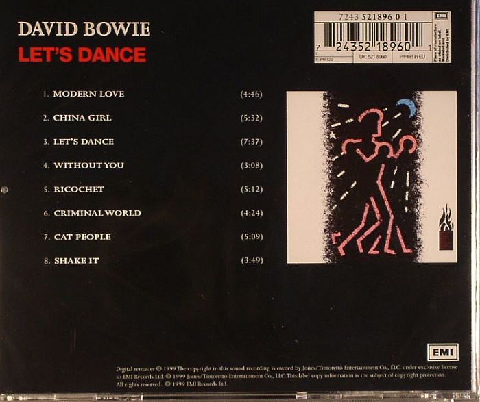 Let's Dance - David Bowie (CD)