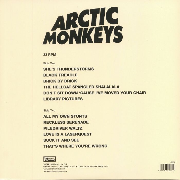 Suck It & See - Arctic Monkeys
