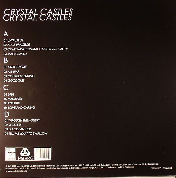 Crystal Castles - Crystal Castles