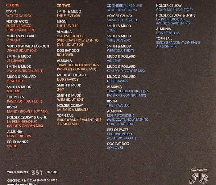 5 Years of Claremont 56 Compiled Edited & Mixed by the Idjut Boys - Idjut Boys / Various (CD)