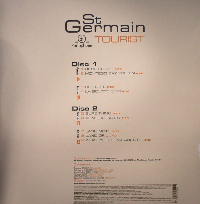 Tourist (Remastered) - St Germain