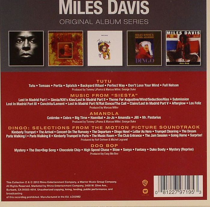 Original Album Series - Miles Davis (5xCD)