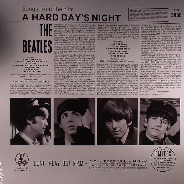 A Hard Day's Night (Remastered) - The Beatles