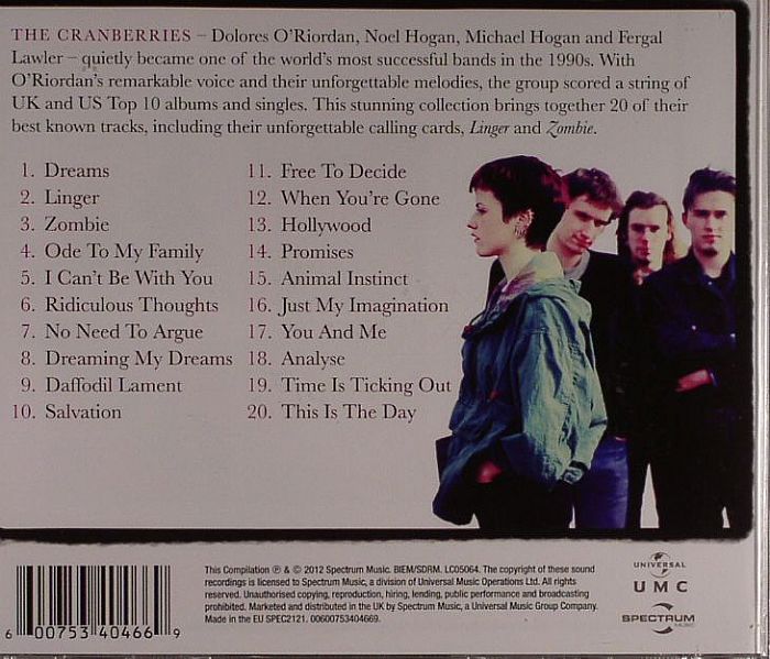 Dreams: the Collection - The Cranberries (CD)