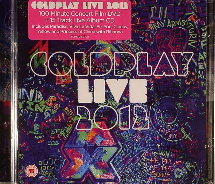 Live 2012 - Coldplay (CD)