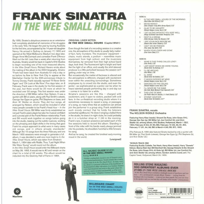 In the Wee Small Hours - Frank Sinatra