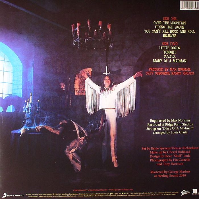 Diary of a Madman: 30th Anniversary Vinyl Edition (Remastered) - Ozzy Osbourne