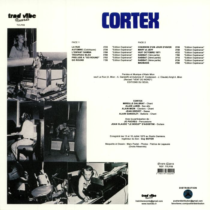 Troupeau Bleu (Reissue) - Cortex