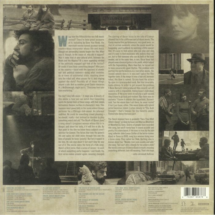Inside Llewyn Davis (Soundtrack) - T Bone Burnett / Joel Coen / Ethan Coen