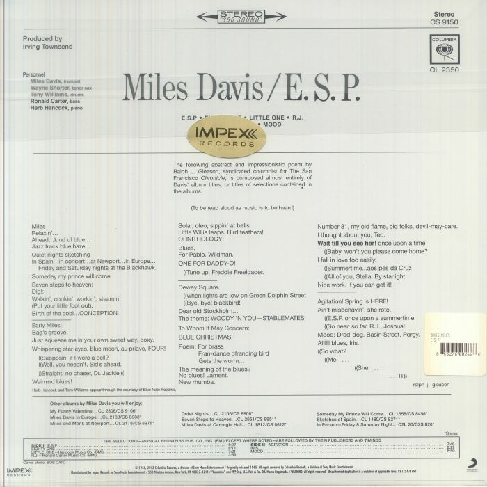 Esp - Miles Davis