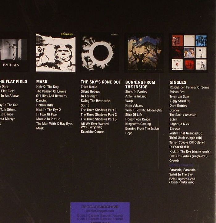 5 Albums - Bauhaus (CD)