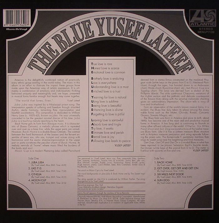 The Blue Yusef Lateef - Yusef Lateef