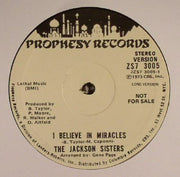 I Believe in Miracles (Reissue) - The Jackson Sisters