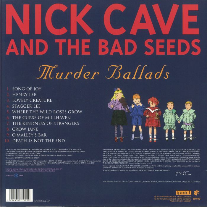 Murder Ballads - Nick Cave & the Bad Seeds