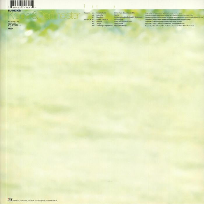 DJ Kicks - Various Mixed by Kruder & Dorfmeister