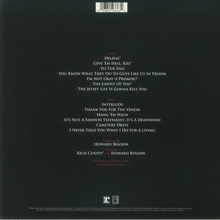 Three Cheers for Sweet Revenge - My Chemical Romance