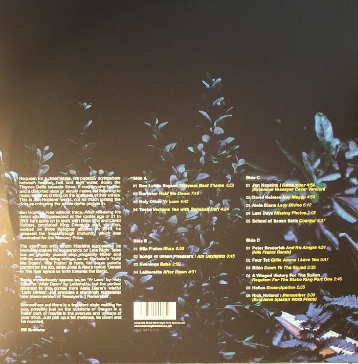 Late Night Tales - Jon Hopkins / Various