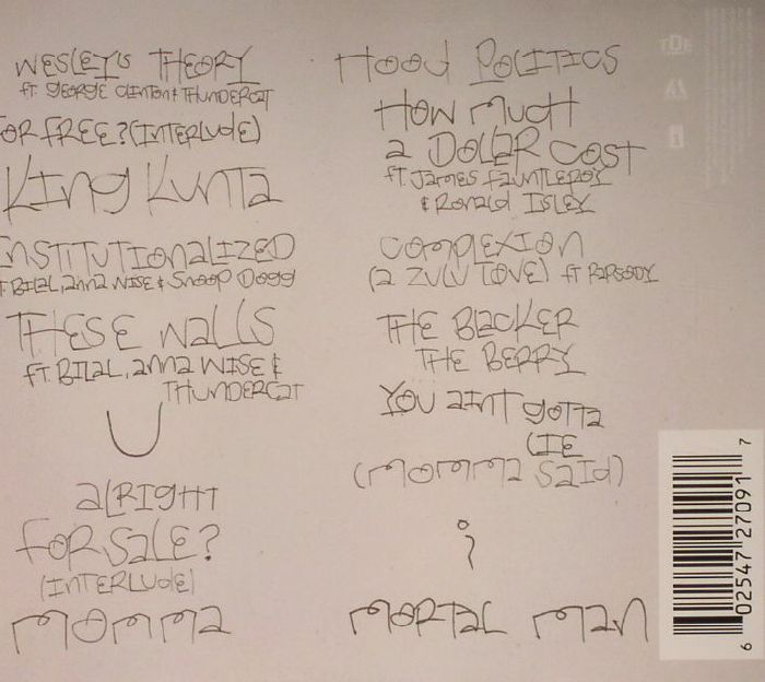 To Pimp a Butterfly - Kendrick Lamar (CD)