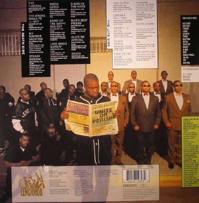 Death Certificate - Ice Cube