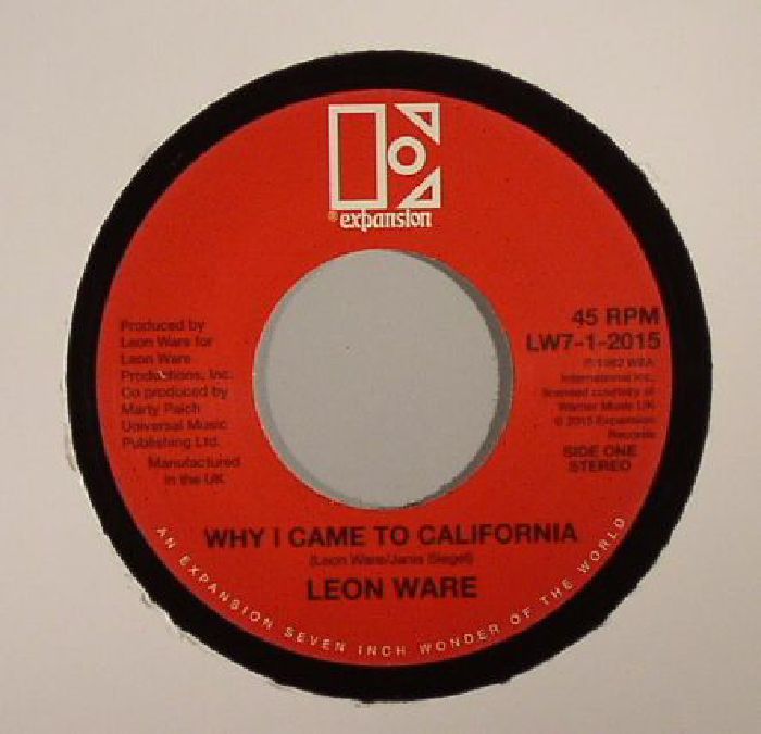 Why I Came to California - Leon Ware